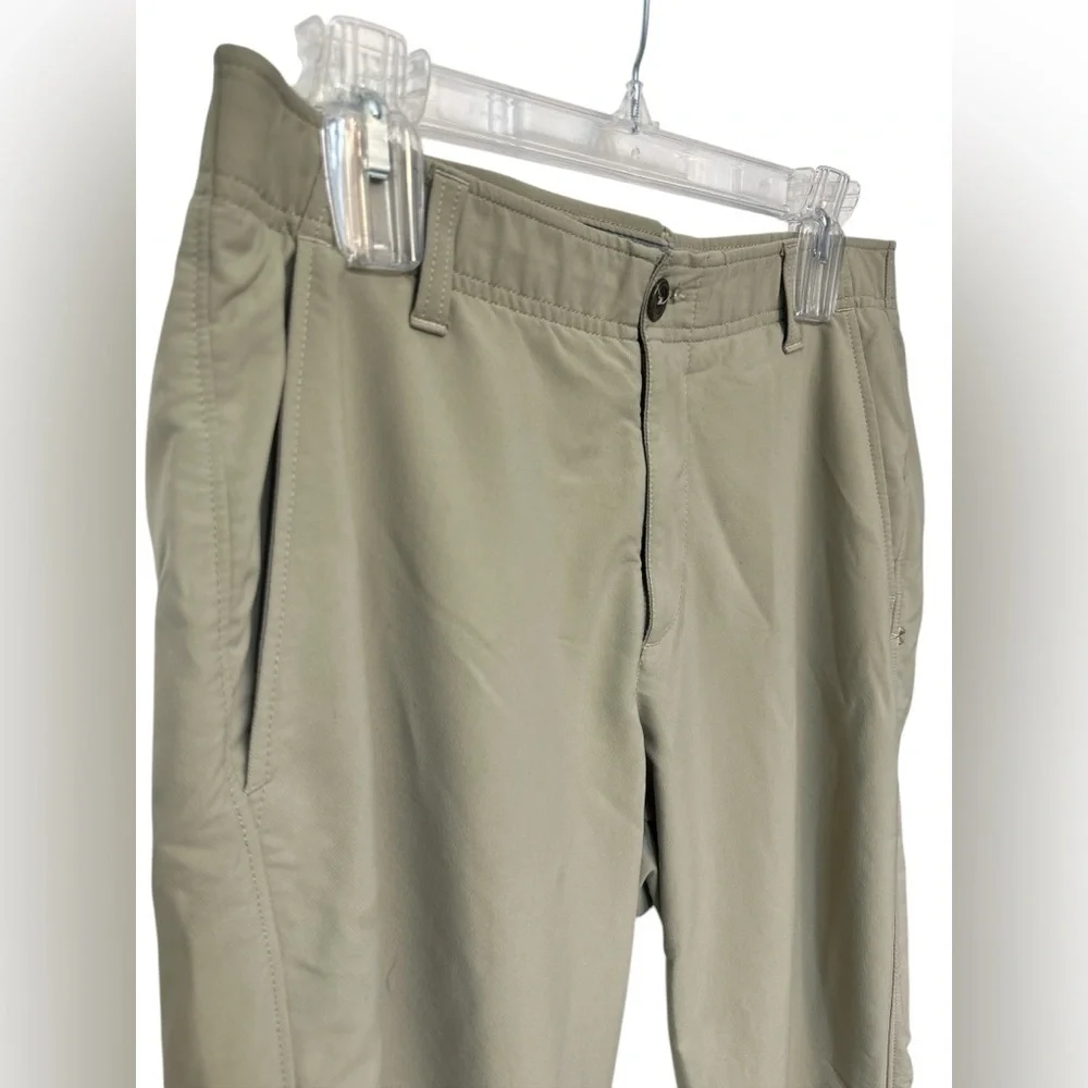 Under Armour Tan Nylon Activewear Pants